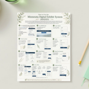 How to Use the Minnesota Digital Exhibit System (MNDES) | Step-by-Step Court Evidence Upload Tutorial