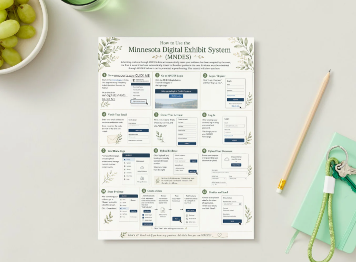 How to Use the Minnesota Digital Exhibit System (MNDES) | Step-by-Step Court Evidence Upload Tutorial