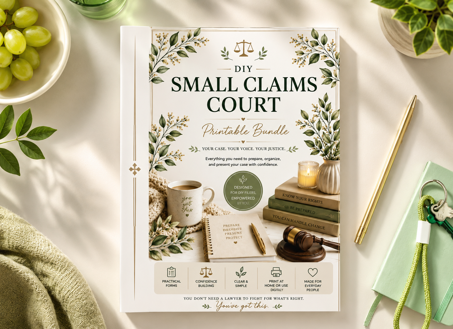 Small Claims Court Printable Binder